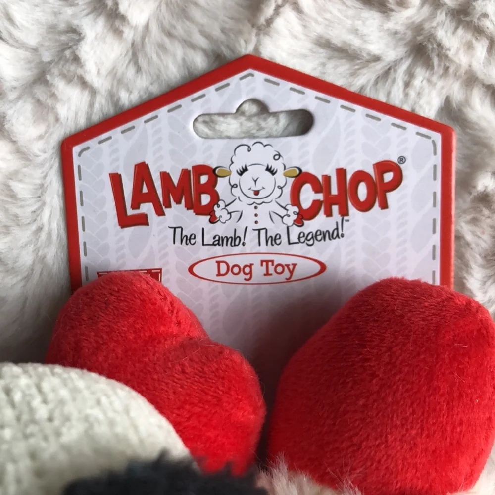 Lamb Chop Plush Dog Toy